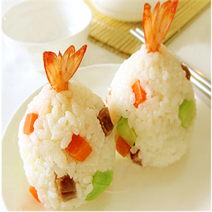  Glutinous rice ball is invited to join