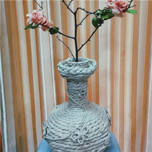 手工花瓶